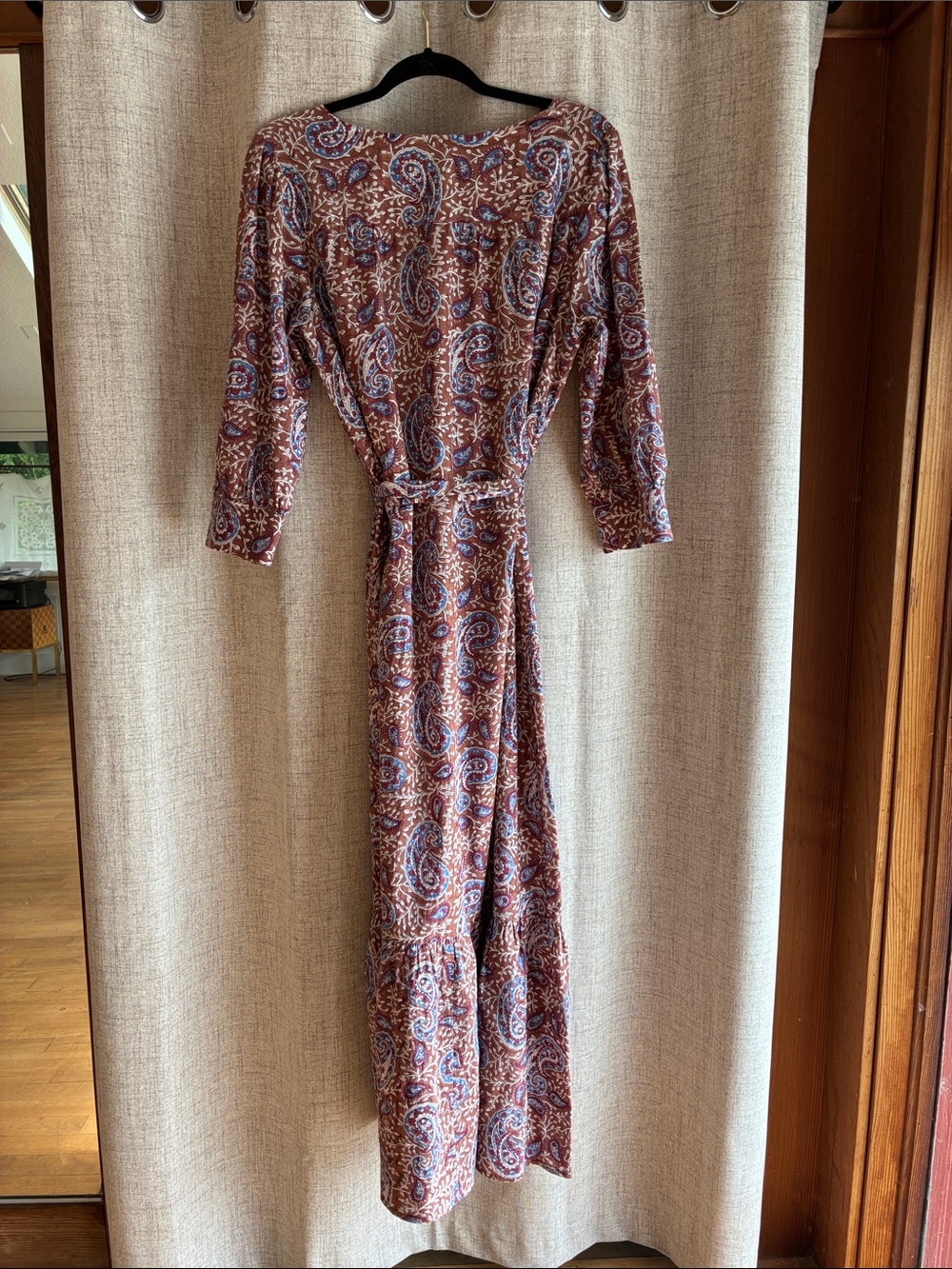 Rachel Pally Paisley Print Cotton Maxi Dress - Picture 6 of 8